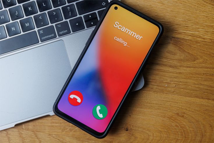 a scam impersonator calling a person's phone