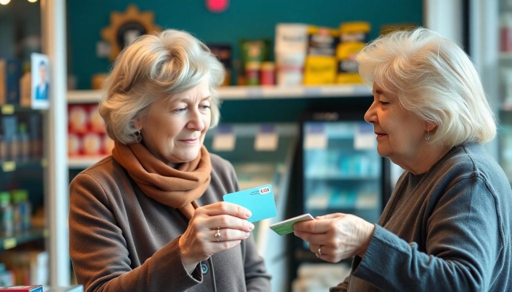 A woman buying a prepaid credit card but is she a Paysafe scam victim?